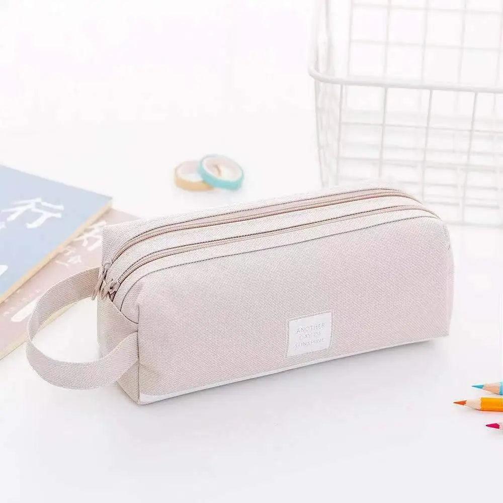 Double-Layer Stationery Pencil Case