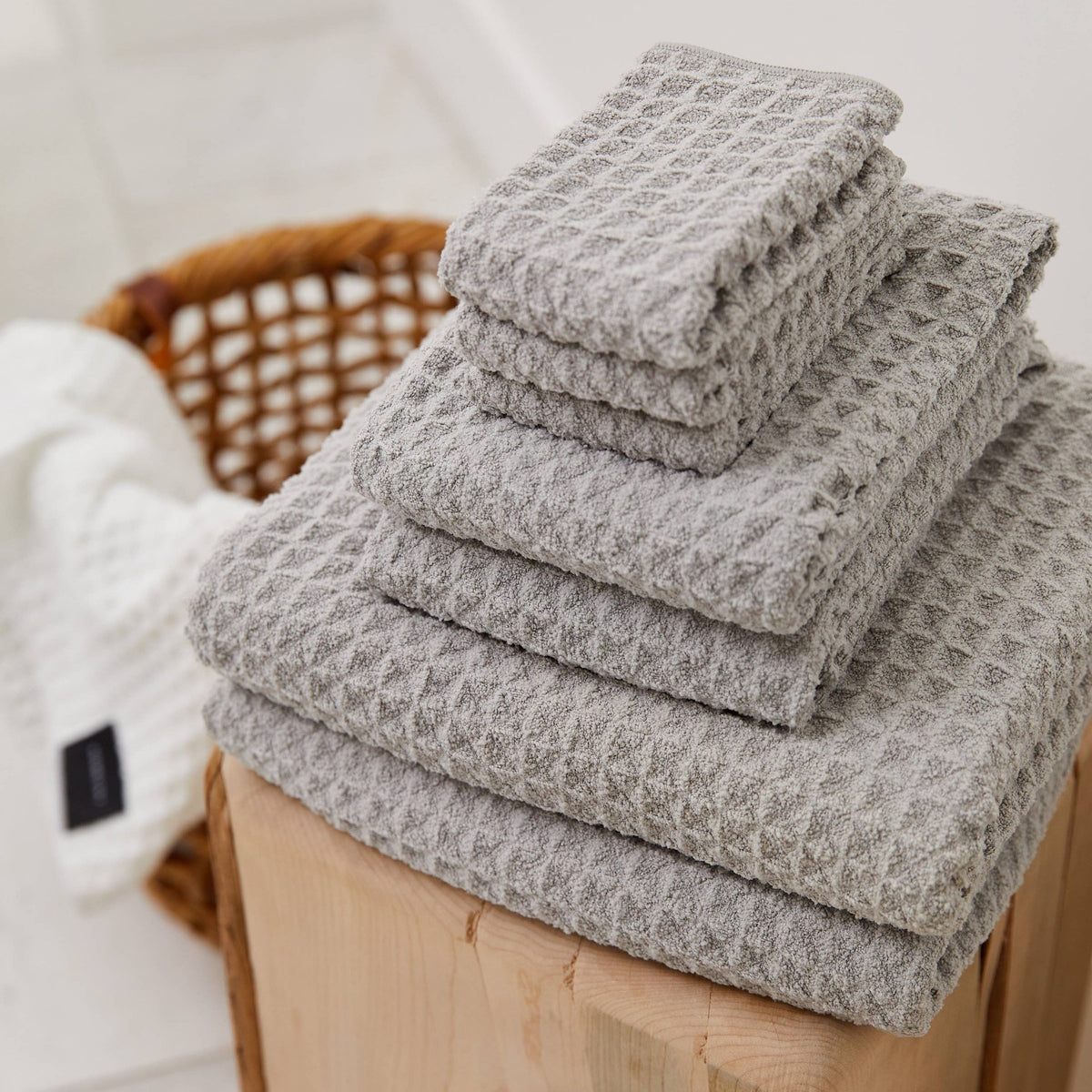 Waffle Weave Bath Towel