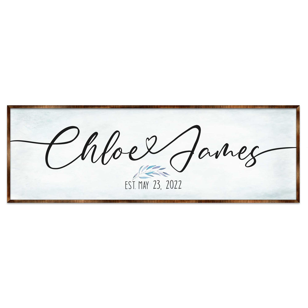 Personalized Family Names Wooden Wall Art