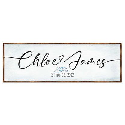 Personalized Family Names Wooden Wall Art