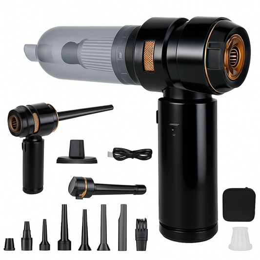 4-in-1 Cordless Car Vacuum & Blower, 16000Pa