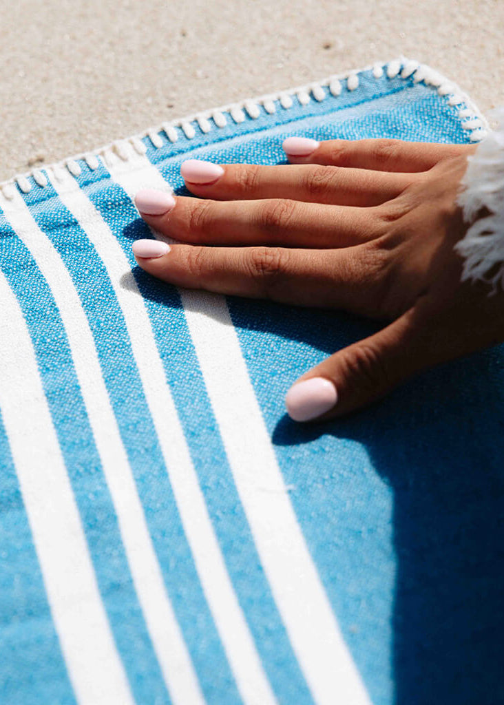 Fringe-Free Farmhouse Turkish Towel