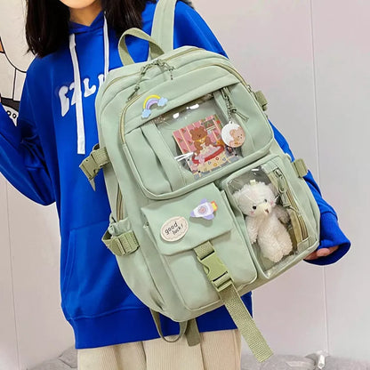 Kawaii Kids School Backpack