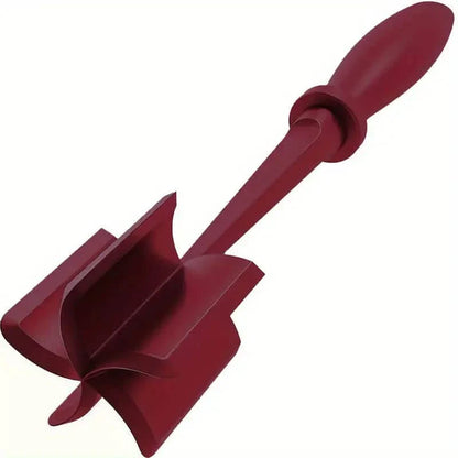 Heat-Resistant Nonstick Meat Chopper and Ground Beef Masher