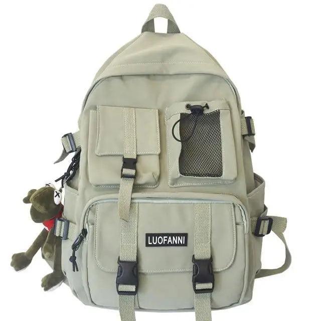 Nylon Mesh Travel & Laptop Backpack