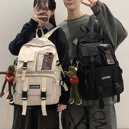 Nylon Mesh Travel & Laptop Backpack