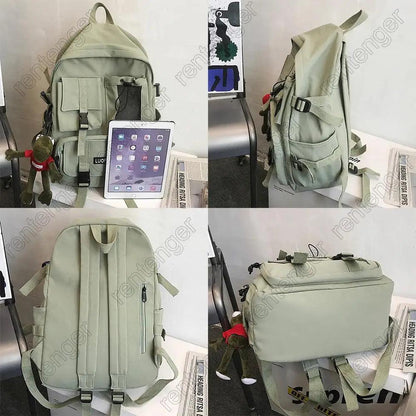 Nylon Mesh Travel & Laptop Backpack