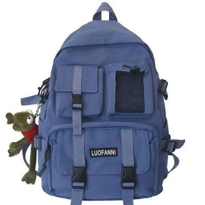 Nylon Mesh Travel & Laptop Backpack