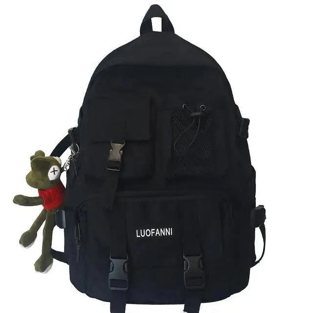 Nylon Mesh Travel & Laptop Backpack