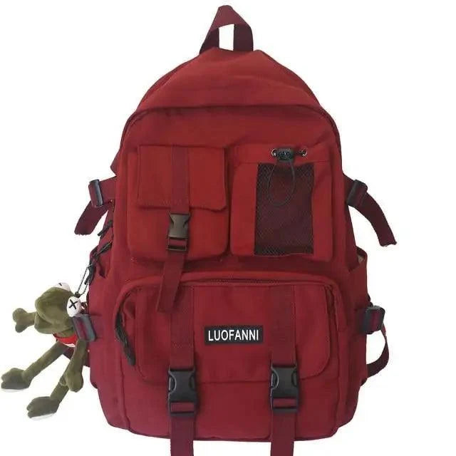 Nylon Mesh Travel & Laptop Backpack