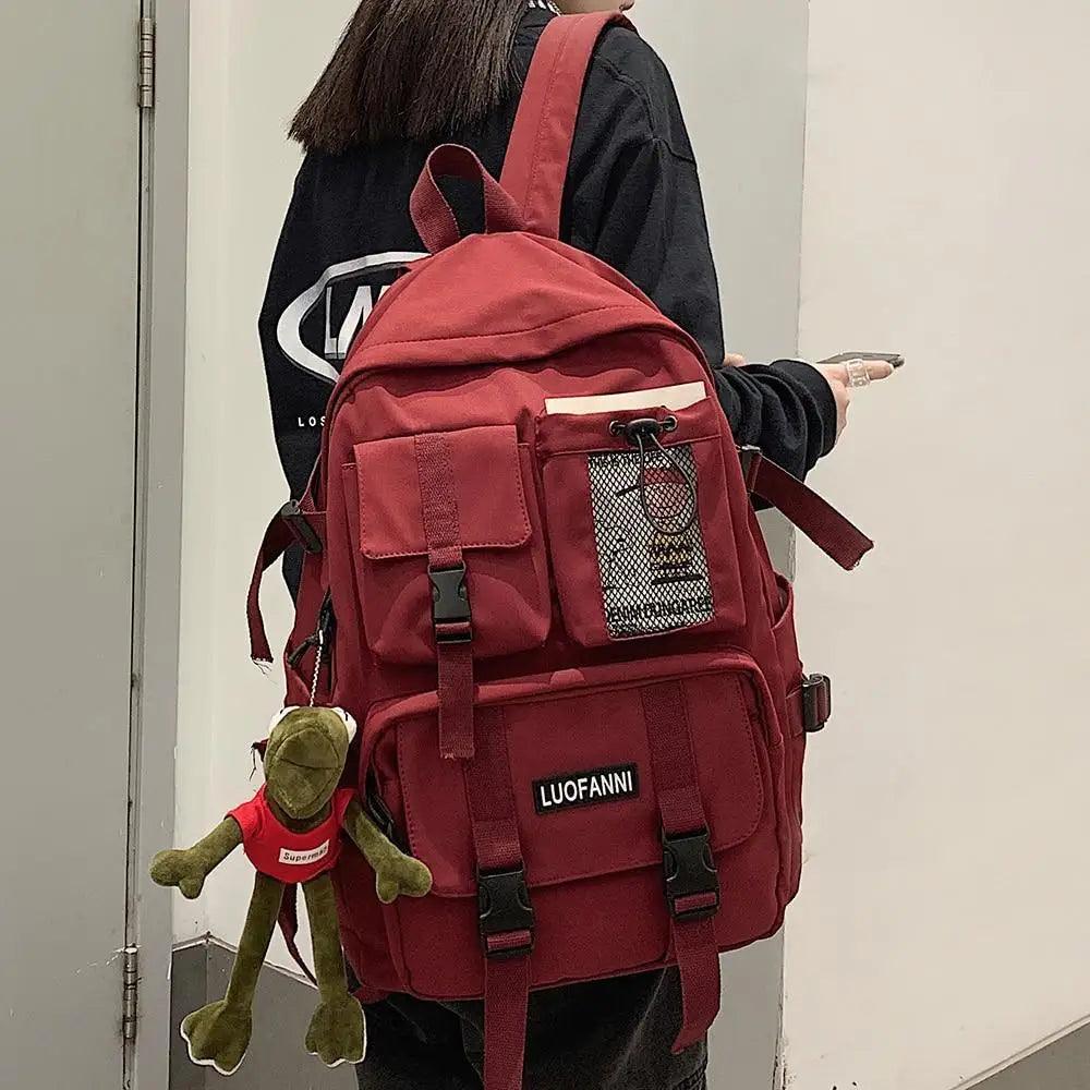 Nylon Mesh Travel & Laptop Backpack