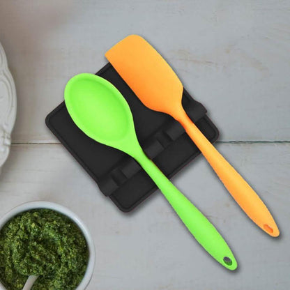 Non-Slip Heat Resistant Silicone Multiple Utensil Rest