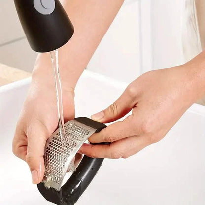 Stainless Steel Garlic Rocker Press