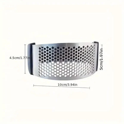 Stainless Steel Garlic Rocker Press