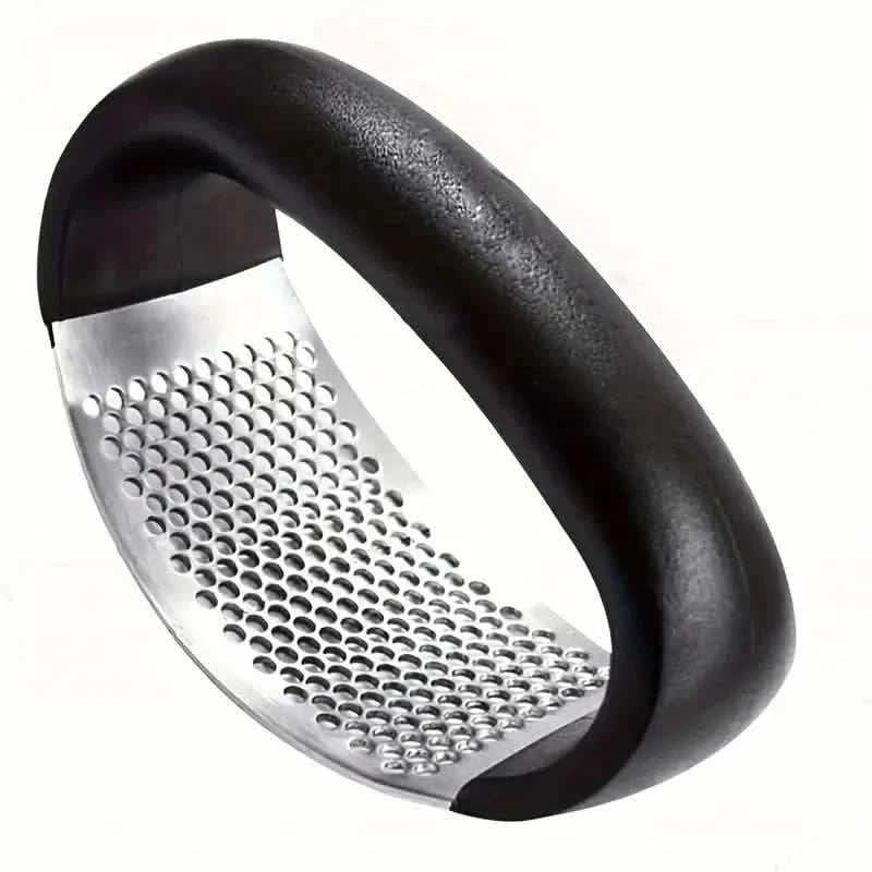 Stainless Steel Garlic Rocker Press